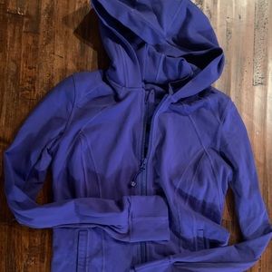 RARE Lululemon Hooded Jacket Royal Blue Size 6